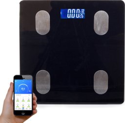 Waga łazienkowa Verk Waga łazienkowa analityczna bmi bluetooth 180kg Waga łazienkowa analityczna bmi bluetooth 180kg