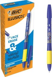 Bic Długopis wymazywalny GEL-OCITY ILLUSION Niebieski 0.7mm (516518)