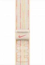Apple 46mm Starlight/Pink Nike Sport Loop