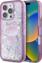 Hello Kitty Hello Kitty HKHCP16XL50PPU iPhone 16 Pro  Max 6.9" fioletowy/purple hardcase Liquid Glitter 50TH Anniversary Party