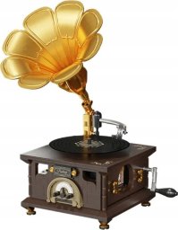 Pan i Pani Gadżet PANTASY Klocki 85009 Retro Gramofon zestaw klocków konstrukcyjnych