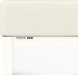 Schlaf-Gut Prześcieradło Schlafgut Premium 180x200-200x220 Yellow Mid 132 - XL