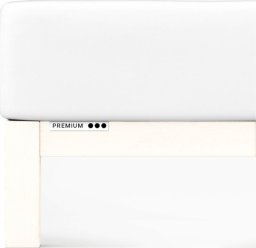 Schlaf-Gut Prześcieradło Schlafgut Premium 180x200-200x220 Full White 101 - XL
