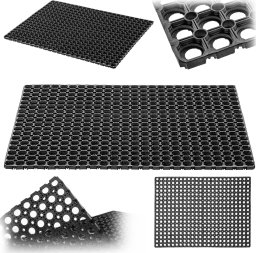 Kadax KADAX Wycieraczka Gumowa Pod Drzwi Zewnętrzna 50x80cm