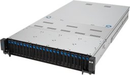 Asus Platforma Serwerowa ASUS 2U RS720A-E12-RS24U/10G/2.6kW/24NVMe/GPU 90SF02E1-M00C00 AMD x 2 DDR5 x 24 24 x 2.5" SATA/SAS/NVME PSU 1+1