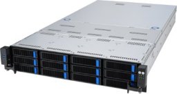 Asus Platforma Serwerowa ASUS 2U RS720A-E12-RS12/10G/2.6kW/8NVMe/GPU 90SF02E1-M00BZ0 AMD x 2 DDR5 x 24 12 x 3.5" SATA/SAS/NVME PSU 1+1