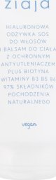 Ziaja Hialuronowa odżywka SOS do włosów i balsam do ciała 160 ml