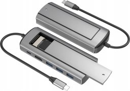 HUB USB Bounn Hub kieszeÅ dysku 6w1 sata