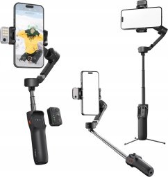 Gimbal Hohem Gimbal Stabilizator  Lampa LED Pilot Selfie Stick - Telefon / Hohem iSteady V3 / Czarny