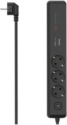 Listwa zasilająca Hama 3 gniazda 1.4 m czarna (002231920000)