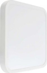 Lampa sufitowa V-TAC Plafon 36W LED SAMSUNG CHIP Kwadrat 42x42cm Natynkowy Pilot Czujnik Ruchu IP44 Biały VT-8630S 4000K 3820lm
