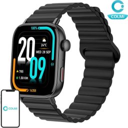 Smartwatch Colmi Smartwatch Colmi C8 Max z magnetycznym paskiem (czarny)