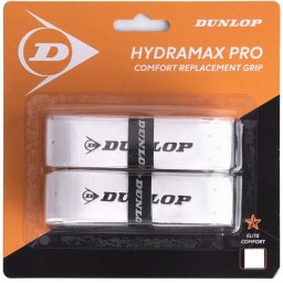 Dunlop Squash racket replacement grip DUNLOP HYDRAMAX PRO 2pcs. white