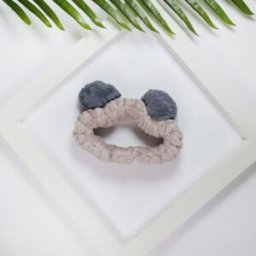 Yeye Opaska kosmetyczna do włosów z uszami Yeye Szary