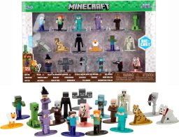 Figurka Jada Jada Minecraft Zestaw 18 metalowych figurek Minecraft Wersja 12