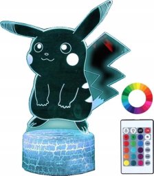 Compliment Lampka Nocna Pikachu Pokemon Go 3D Led