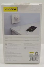 Ładowarka Foneng Ładowarka sieciowa Foneng EU53 2xUSB-A,  2,4A (Biała) + kabel USB-A doLightning