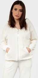 Dkaren Bluza DK-K-B4 ECRU BAWEŁNA (kolor ecru, rozmiar 2xl)