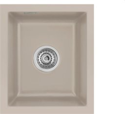 Zlewozmywak SYSTEMCERAM Systemceram Mera 32 U Fango, zlewozmywak ceramiczny, korek manualny