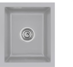 Zlewozmywak SYSTEMCERAM Systemceram Mera 32 U Titan, zlewozmywak ceramiczny, korek manualny