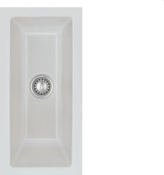 Zlewozmywak SYSTEMCERAM Systemceram Mera 16 U Alu, zlewozmywak ceramiczny, korek manualny