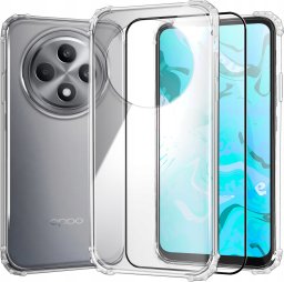 Hello Case ETUI PANCERNE DO OPPO RENO12 F 4G / 5G / FS | CASE SILIKON SLIM | SZKŁO