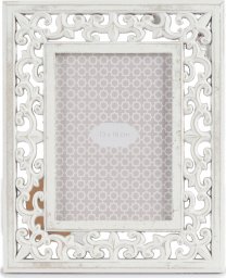Ramka Giftdecor Ramka na zdjęcia w drewnianej, zdobionej ramie LIRA, 22 x 27