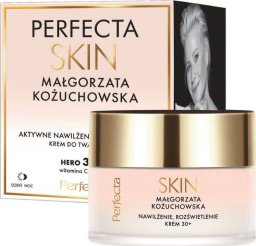 Perfecta Perfecta Skin by Małgorzata Kożuchowska Krem do twarzy nawilżająco -rozświetlający na dzień i noc 30+ 50 ml