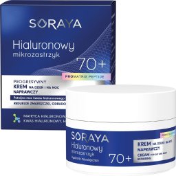 Soraya SORAYA Hialuronowy mikrozastrzyk Progresywny krem naprawczy 70+ na dzień i na noc 50 ml