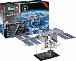 Revell Model plastikowy Zestaw upominkowy 25 rocznica International Space Station ISS 1/144 Revell