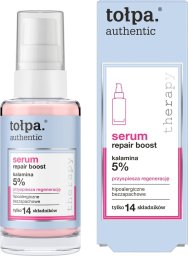 Tołpa TOŁPA Authentic Serum do twarzy Repair Boost - przyspiesza regenerację (5% kalamina) 30 ml