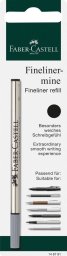 Faber-Castell Faber-Castell 148781 wkład do długopisu Czarny 1 szt.