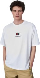 Champion Koszulka męska Champion Crewneck biała 220270 WW001 XL
