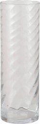 Boltze Szklany cylindryczny wazon BILA, 45 cm