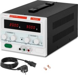 Stamos Soldering Zasilacz laboratoryjny serwisowy LED 0-30 V 0-20 A 600 W