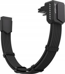 EZDIY-FAB Przedłużacz przewód kątowy 90 stopni 12VHPWR RVS 12+4 Pin 16 AWG EZDIY-FAB