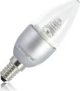 Integral Integral CANDLE 4.5W Warm White 3000k 230lm E14 Non-Dimmable, Clear, 200 Beam Angle