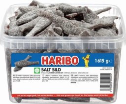 Haribo Haribo Saltsild 1,615 kg i plastbøtte