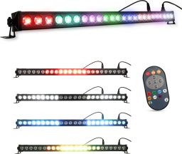 LIGHT4ME LIGHT4ME DECO BAR 24 RGBW V2 IR listwa oświetleniowa belka LED oświetlenie sceniczne pilot
