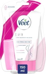 Depilator Veet Veet Pure Krem Do Depilacji Skóry Suchej Pod Prysznic Z Lotosu I Jaśminu 150ml