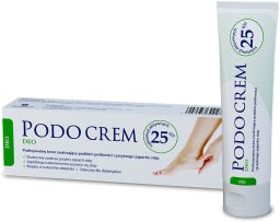 Farmapol Podo Crem 25% Krem zwalczający problem potliwości i przykrego zapachu stóp, 30g