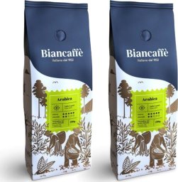 Kawa ziarnista Biancaffe Kawa ziarnista 2x 0,5kg Biancaffe Espresso Bar Arabica