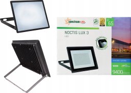 Naświetlacz Wojnarowscy NOCTIS LUX 3 Naświetlacz 100W CW 230V IP65 270x210x27mm czarny