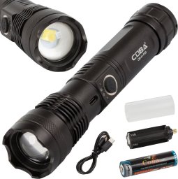 Coba Latarka taktyczna wojskowa zoom coba xhp50 usb Latarka taktyczna wojskowa zoom coba xhp50 usb