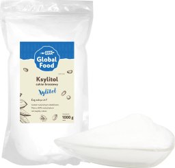 Global Food KSYLITOL FIŃSKI CUKIER BRZOZOWY XYLITOL 1kg SŁODZIK DANISCO ORYGINALNY