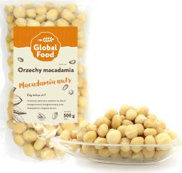 Global Food ORZECHY MAKADAMIA ORZECH MACADAMIA 500g