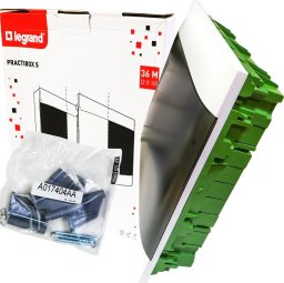 Legrand Rozdzielnia do ścian pusty PRACTIBOX S 2x18 137417
