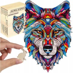 Kruzzel Układanka drewniana- puzzle Kruzzel 24552