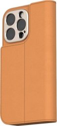 Moshi Moshi Overture MagSafe - Skórzane etui 3w1 z klapką iPhone 16 Pro (Caramel Brown)