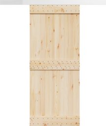 vidaXL System do montażu drzwi przesuwnych, 183 cm, aluminium, srebrny